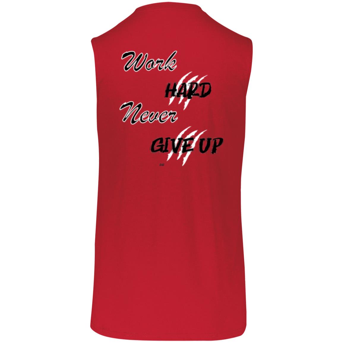 CEF Men's Never Give Up Sleeveless Tee