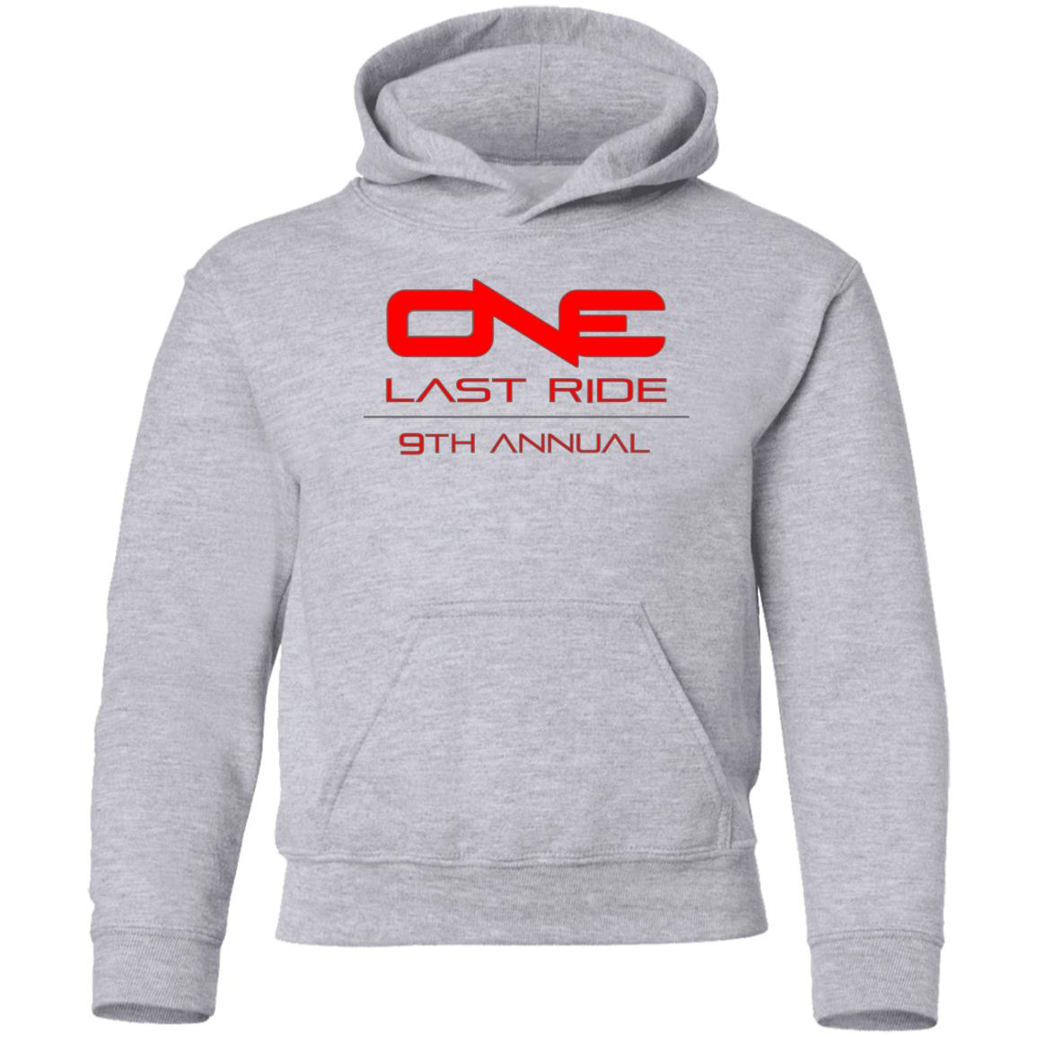 One Last Ride Youth Pullover Hoodie