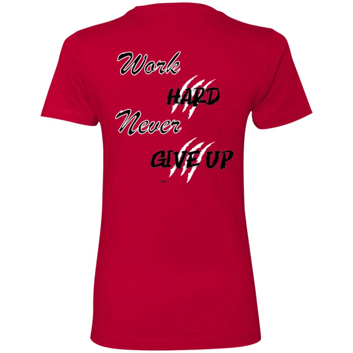 CEF Women's Never Give Up T-Shirt