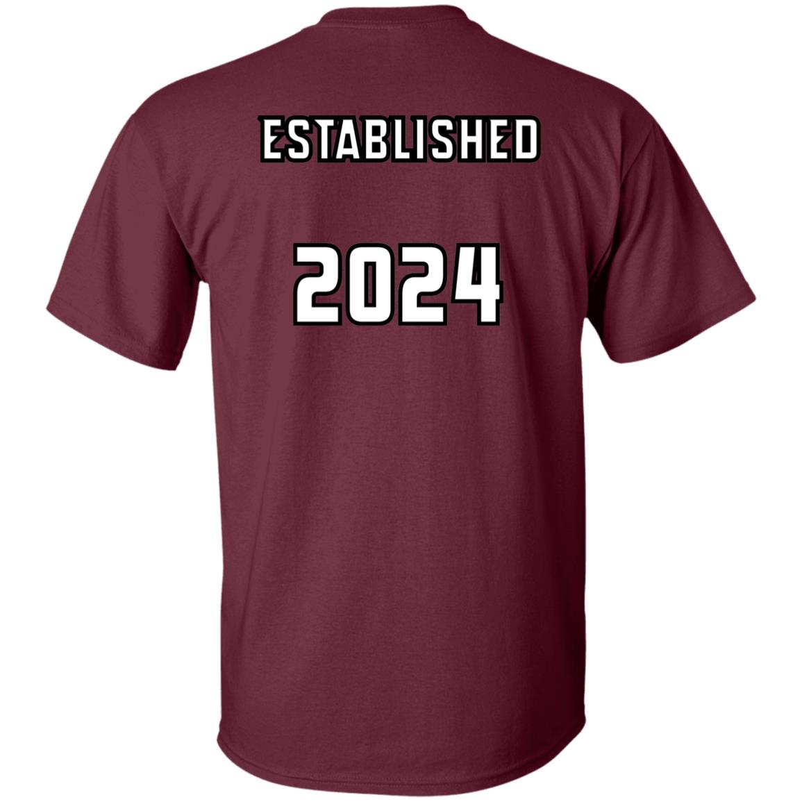 Men’s Jersey Style Established 2024 CEF-Chatfield Standard T-Shirt